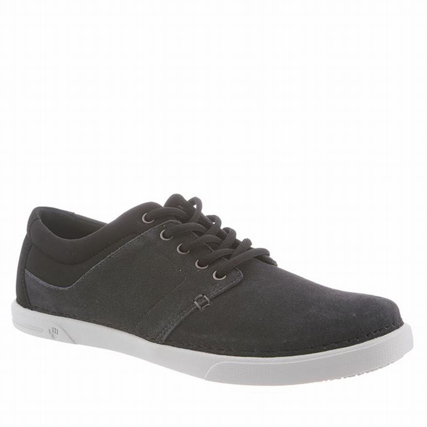 Bearpaw Braydon Sneakers UK - Men's Shoes Deep Grey ||DPKFLQ-761||